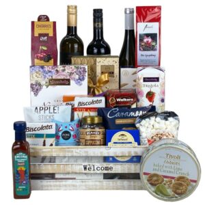 Nagy delikát varázslat ajándékkosár