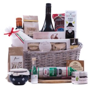 Tradicionális magyaros ajándékkosár