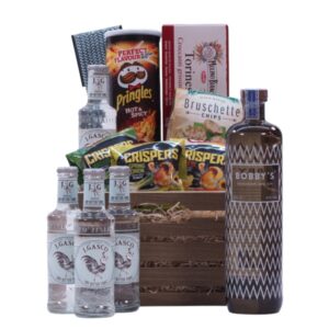 Gin tonic parti ajándékkosár