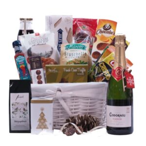 Klasszikus Karácsonyi ajándékkosár