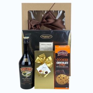 Ajándékdoboz Baileys krémlikőrrel